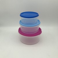 New Design Round Storage Container Plastic Food Container